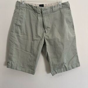 JCrew green shorts